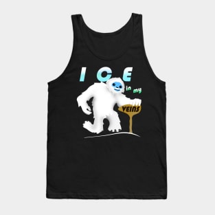 Ice in my veins, abominable snowman Tank Top